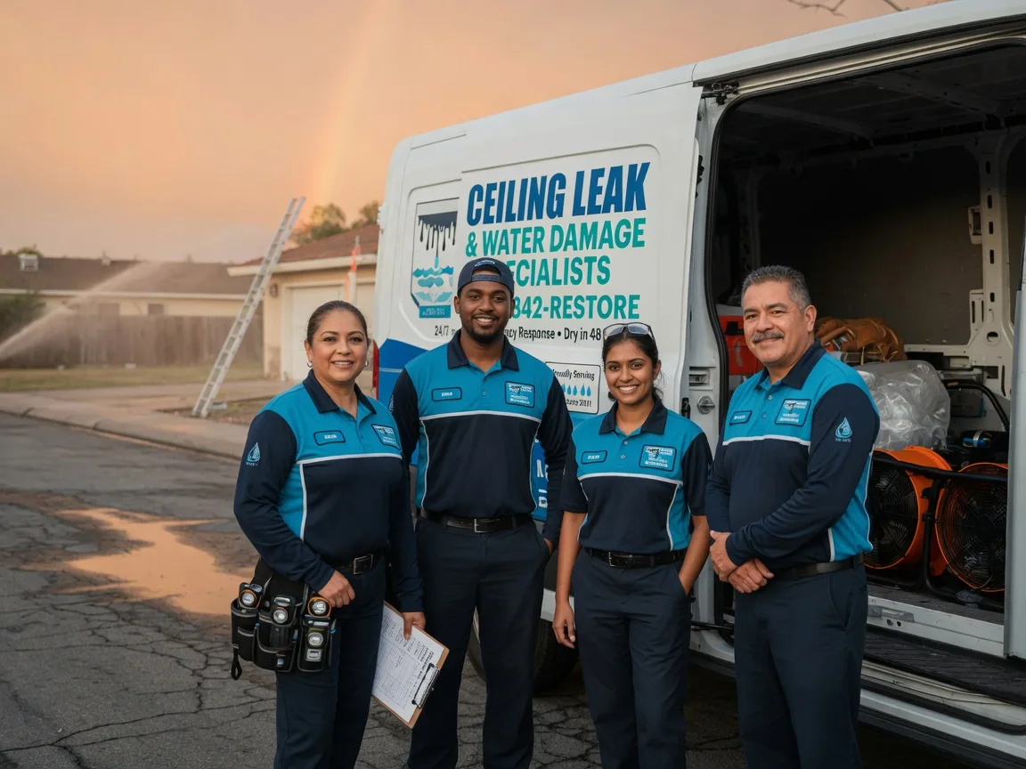 Ceiling Leak Cleanup company in Mesquite, TX
