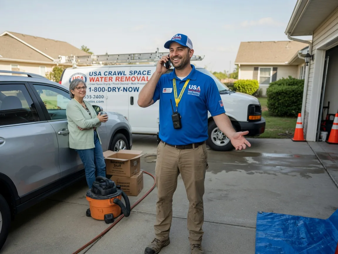 Crawl Space Water Removal Mesquite, TX FAQs